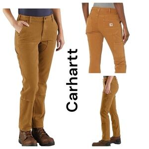 Carhartt Women’s Carpenter Rug Flex Relaxed Work Pants